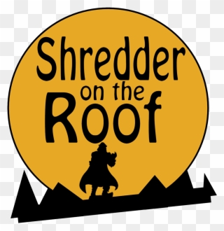 Shredder On The Roof Clipart