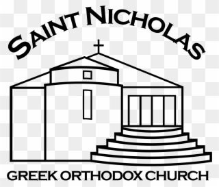 Saint Nicholas Greek Orthodox Church Logo Clipart