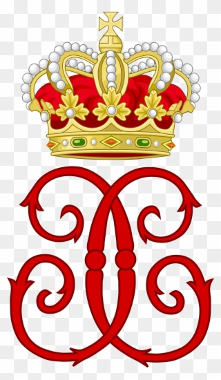 Royal Monogram Of Prince Charles Iii Of Monaco Clipart