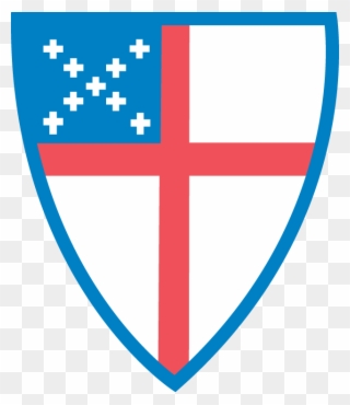 Episcopal Church Shield Color Clipart