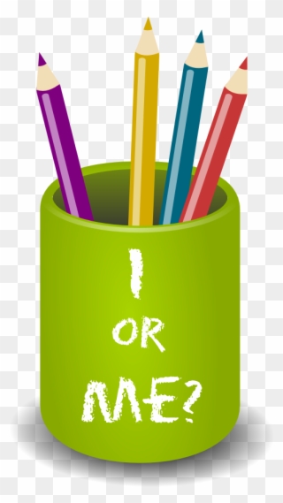 Personal Pronouns I Or Me Clipart
