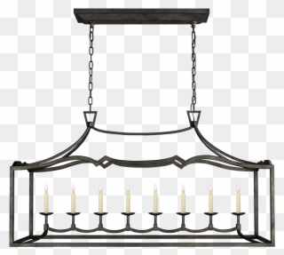 Fancy Darlana Large Linear Pendant Clipart