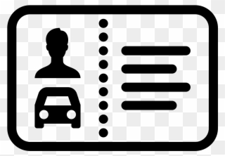 License Icon Free Download Banner Free Download - Driving License Icon Clipart