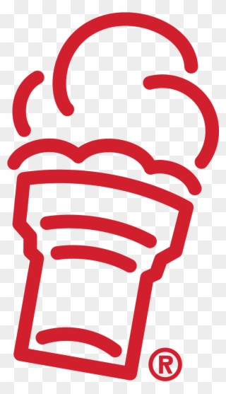 Freddy's Cone Icon Separate - Freddy's Frozen Custard & Steakburgers Clipart