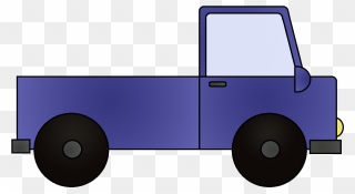 Mail Truck Clipart - Cartoon Truck Transparent Background - Png Download