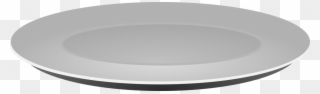 Saucer Plate Teacup White - Saucer Clipart Black And White - Png Download