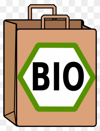 Organic Bag Clipart - Bag - Png Download