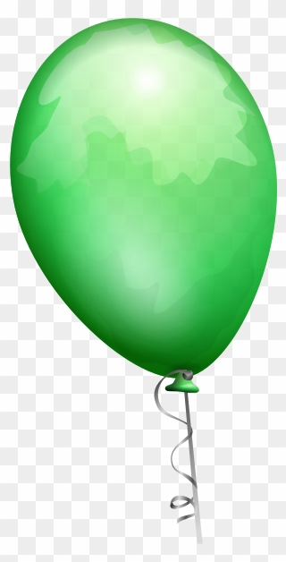 Get Notified Of Exclusive Freebies - Green Balloon Transparent Background Clipart