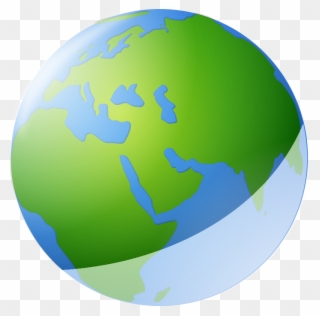 Free World Globe - Animasi Bola Dunia Png Clipart