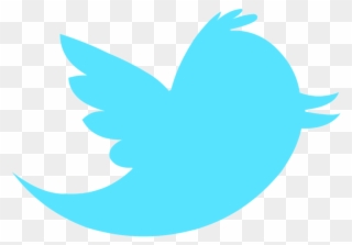 Follow On Twitter - Twitter Bird Vector Clipart