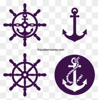 Meaning Of And Rudder Symbol Free Vector Clipart