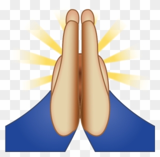 Praying Emoji Png Clipart Praying Hands Emoji Prayer - Praying Hands Emoji Png Transparent Png