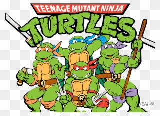 Teenage Mutant Ninja Turtlesnow In Lego - Teenage Mutant Ninja Turtles / Let's Kick Shell! Clipart