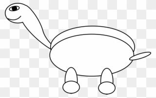 Green Sea Turtle Drawing Aquatic Animal - Turtle Outline Clipart