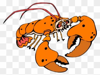Lobster Clip Art Clipart Cliparts For You - Orange Lobster Clipart - Png Download
