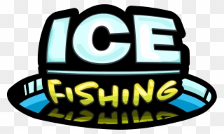 Hook Clipart Ice Fish - Ice Fishing Club Penguin - Png Download