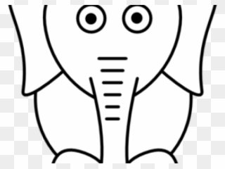 White Elephant Clipart - Elephant - Png Download