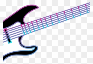 Guitar Cliparts Guitar Clip Art At Clker Vector Clip - Electric Guitar White Blue Vector Free - Png Download