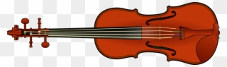 Violin Musical Instruments Fiddle String Instruments - Viola Clipart - Png Download