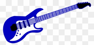 Acoustic Guitar Clipart Blues Instrument - Electric Guitar Clipart Png Transparent Png