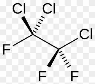 1 - 1 1 2 Trichloro 1 2 2 Trifluoroethane Clipart