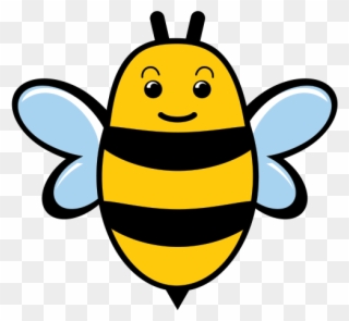 Hornet Clipart Happy - Cute Bumblebees - Png Download