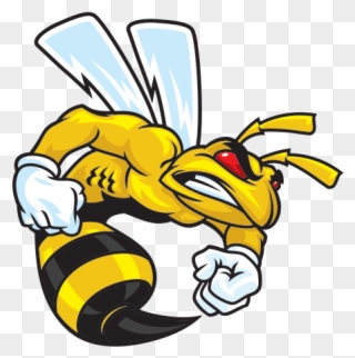 Deadth Clipart Hornet - Angry Bees - Png Download