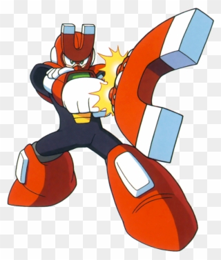 Magnet Man Mmkb Fandom Powered By Wikia - Mega Man Magnet Man Clipart