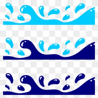 Ocean Waves Clipart Png Transparent Library - Water Splash Clip Art