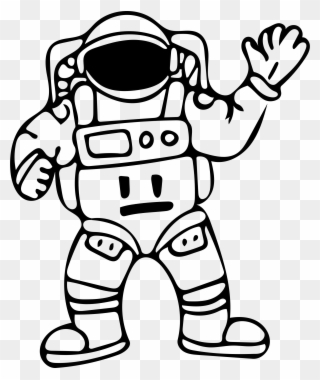Big Image - Astronaut T Shirt Clipart