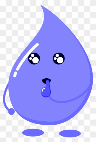Drop Drinking Water Drawing Free Water Clearance - Water Drawing In Cartoon Clipart