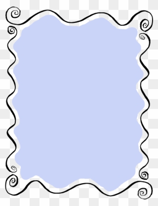 Free Pattern Borders - Clipart Frame With Lines - Png Download