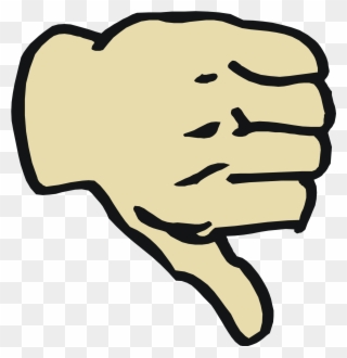Thumbs Down To Arsonists - Thumbs Down Clipart Png Transparent Png