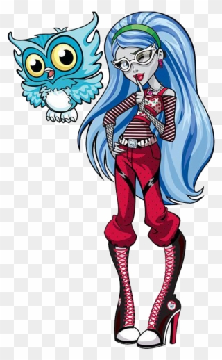 Monster Waves Clipart Waiter - Monster High Ghoulia Yelps - Png Download