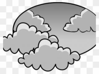 Clip Art Cloudy Day - Png Download