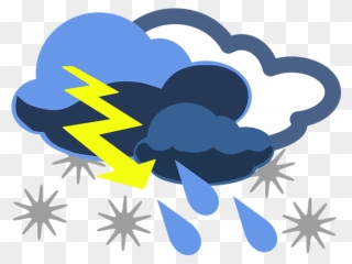 Weather Clipart Inclement Weather - Inclement Weather Clipart - Png Download