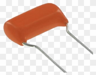 Orange Drop Capacitor Clipart