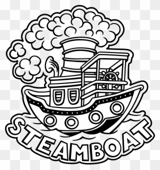 Sponsor Steamboat Logo Clipart