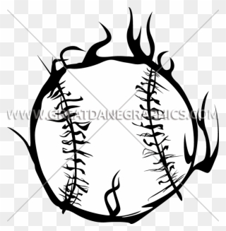 Baseball Production Ready Artwork Clipart