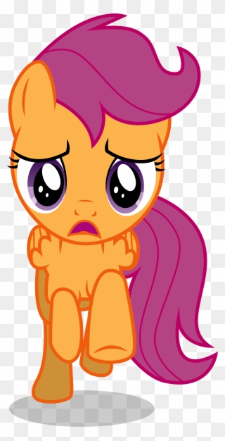 Caliazian, One Bad Apple, Open Mouth, Safe, Scootaloo, Clipart