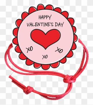Valentine's Day Napkin Knot Clipart