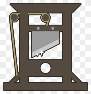 Guillotine In Drop A Clipart