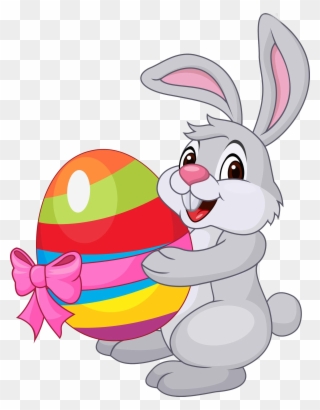Easter Bunny Easter Egg Rabbit Clipart