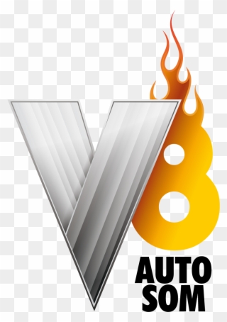 V8 Auto Som Clipart