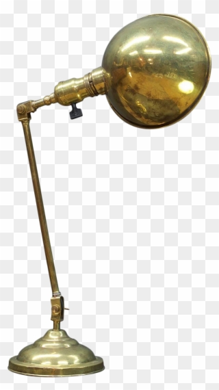 Early 1900s Victorian Brass Hooded Articulate Switchboard Clipart