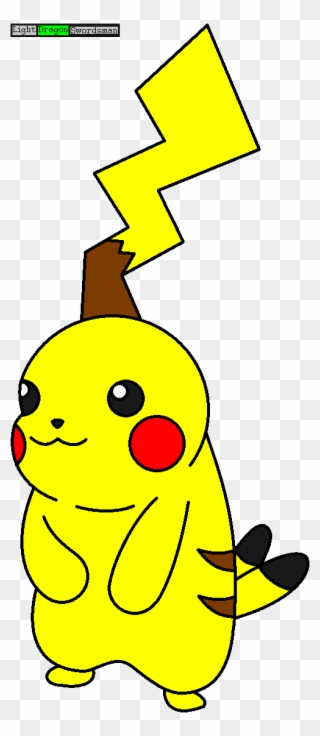 Glitched Pikachu Ibis Paint X To Ms Clipart