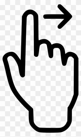 Fingers Clipart Touch Screen Trace Icon Png Transparent Png Pinclipart