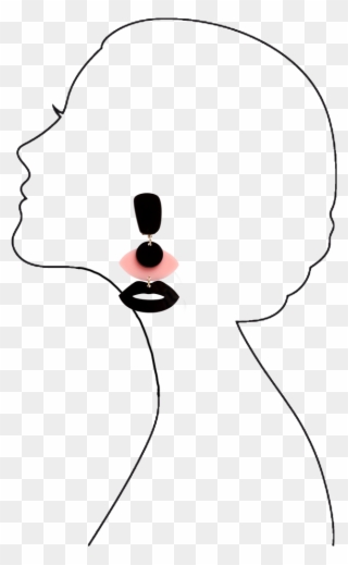 Maxi Earrings Clipart