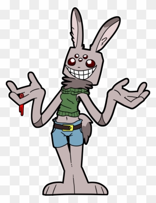 No One Is Sure How She Lost One Of Her Fingers Clipart