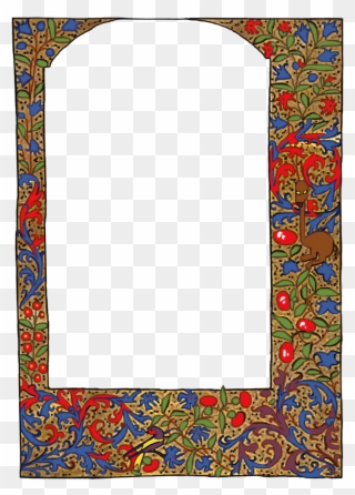 Medieval Border Frame Clipart